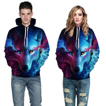 Galaxy Wolf Hoodie Unisex