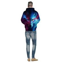 Galaxy Wolf Hoodie Unisex