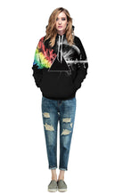 Multi-color unisex hoodie