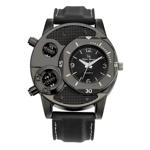 Men's Fashion Quartz Watch Black