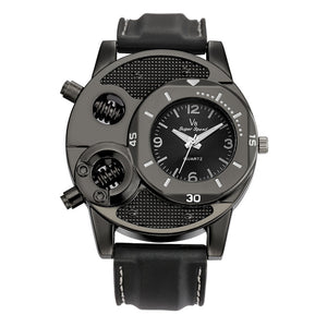 Men's Fashion Quartz Watch Black