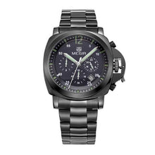 Men Top Brand Luxury Watches Clock Stainless Steel Quartz Wristwatch