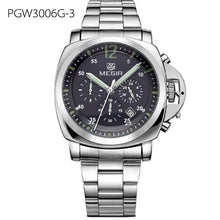 Men Top Brand Luxury Watches Clock Stainless Steel Quartz Wristwatch