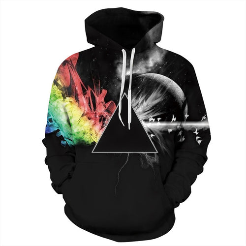 Multi-color unisex hoodie