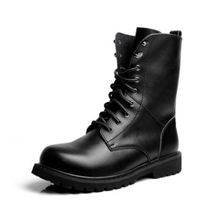 Genuine Leather -  Ankle Boots Shoes