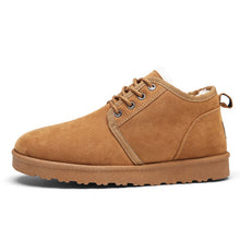 Classic Men Winter Boots - Ankle Snow Boots Shoes